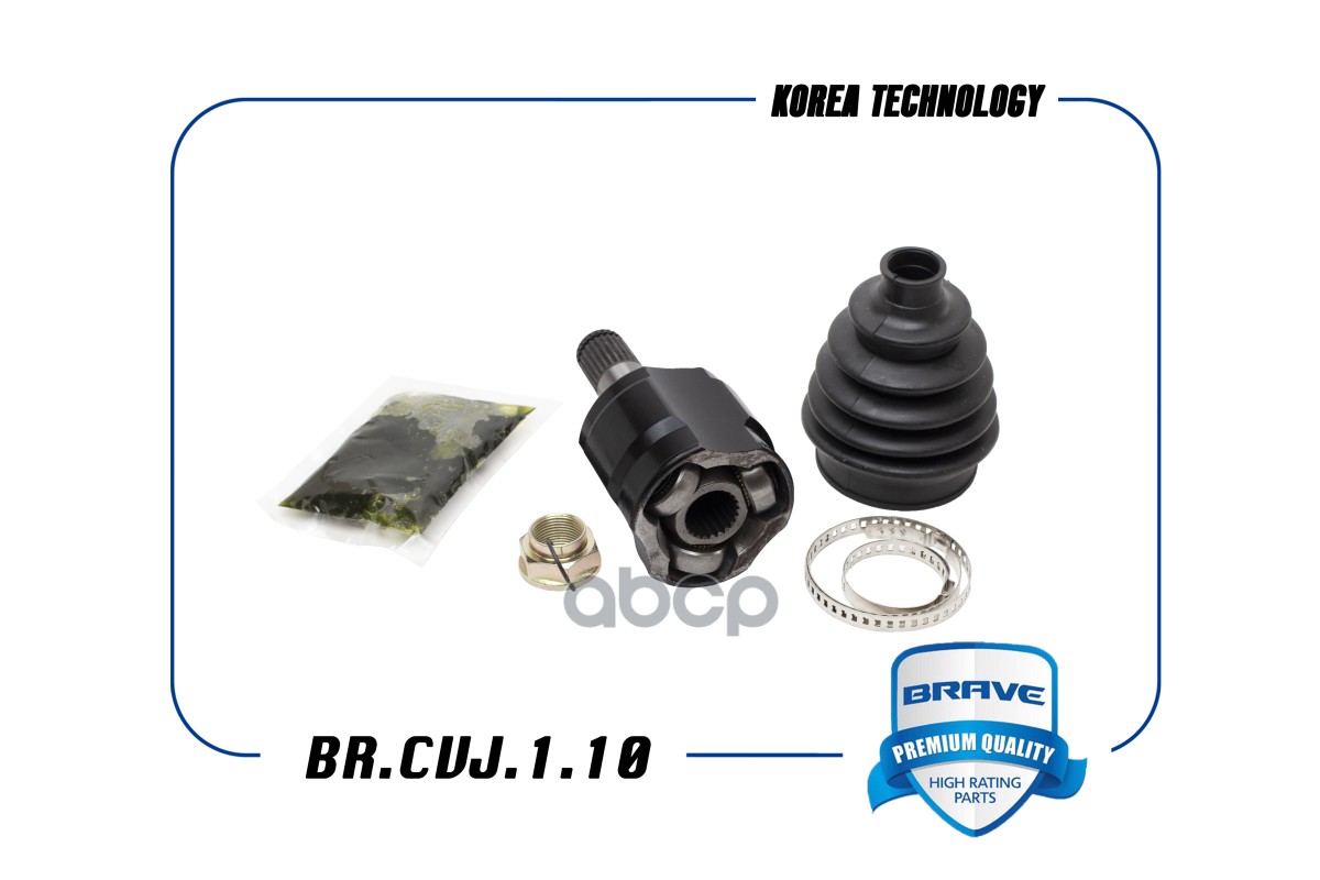 

Шрус Внутренний Hyundai Solaris Brave Br.cvj.1.10 BRAVE BR.CVJ.1.10