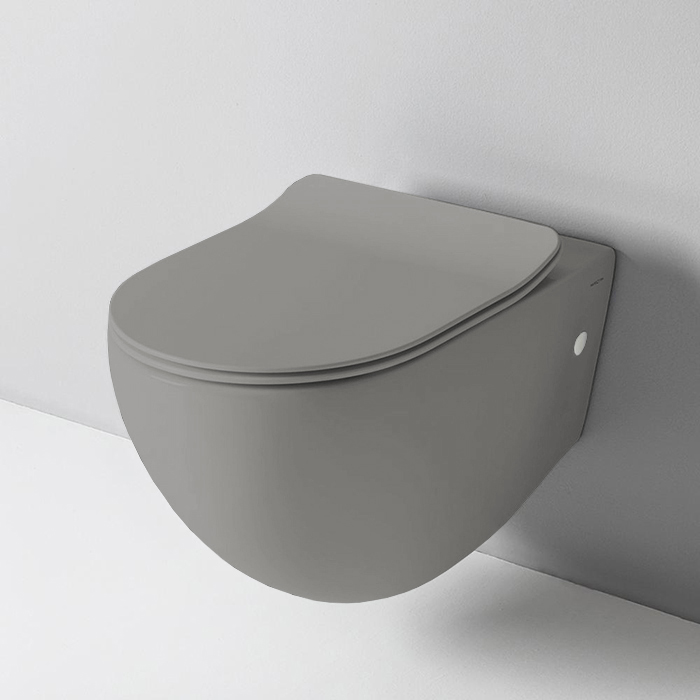

Унитаз подвесной ArtCeram File 2.0 FLV004 grigio oliva, безободковый