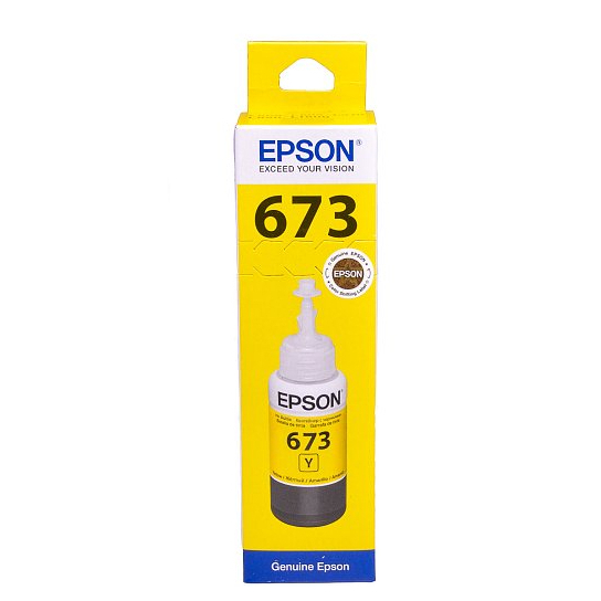 

Картридж Epson T6734 струйный, жёлтый, 1 шт., Желтый