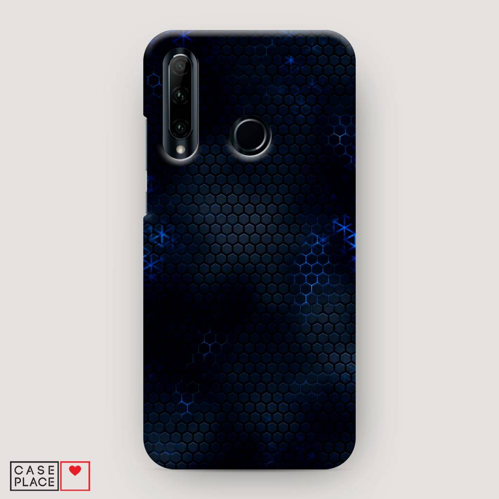 

Чехол Awog "Фон соты синие" для Honor 20e, 6104120-2