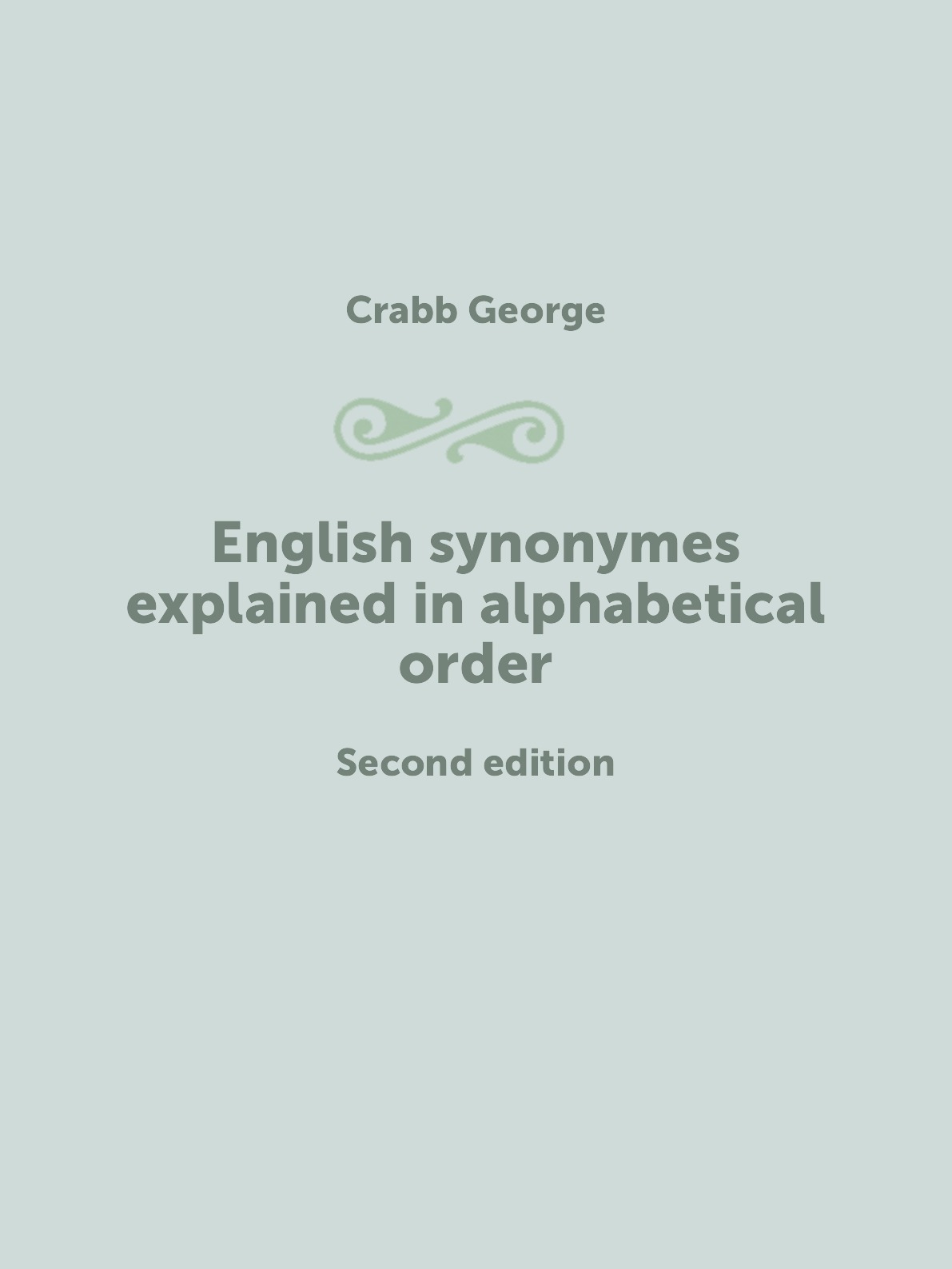 

English synonymes explained in alphabetical order