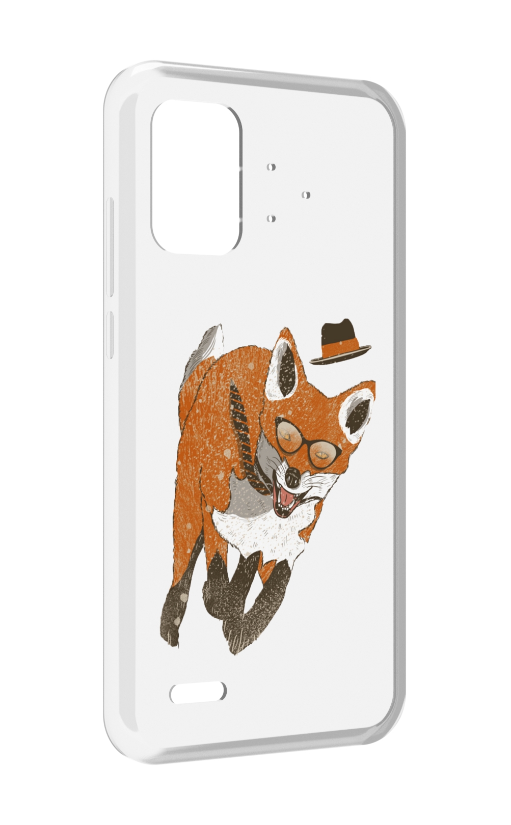 

Чехол MyPads шустрый лис для UMIDIGI Bison Pro, Прозрачный, Tocco
