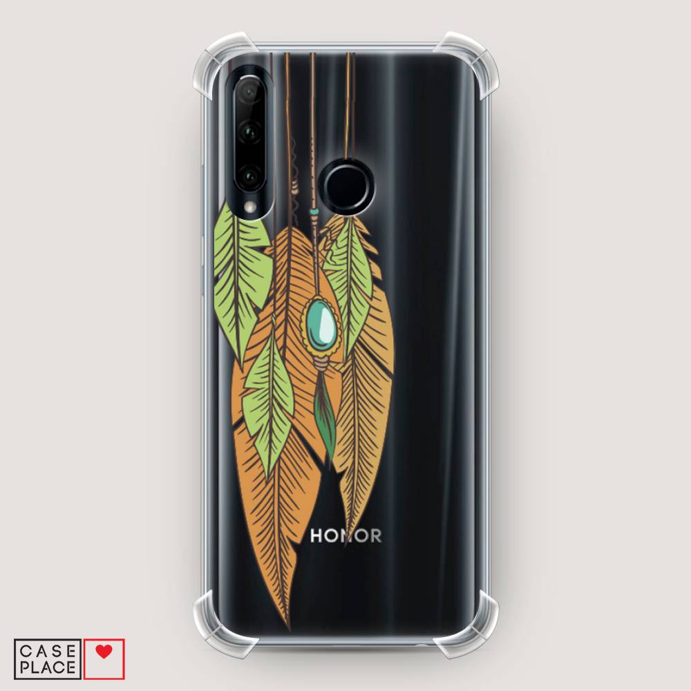 

Чехол Awog на Honor 20e "Оберег перья", Разноцветный, 6104151-1
