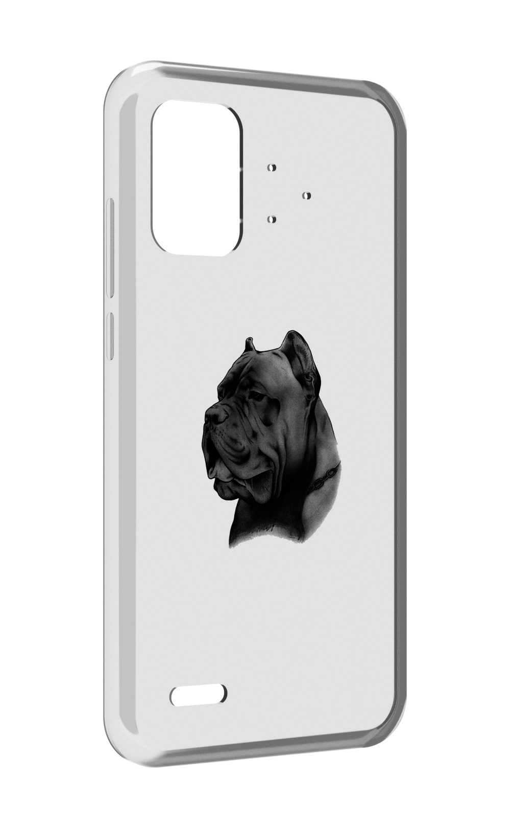 

Чехол MyPads грозный бульдог для UMIDIGI Bison Pro, Прозрачный, Tocco