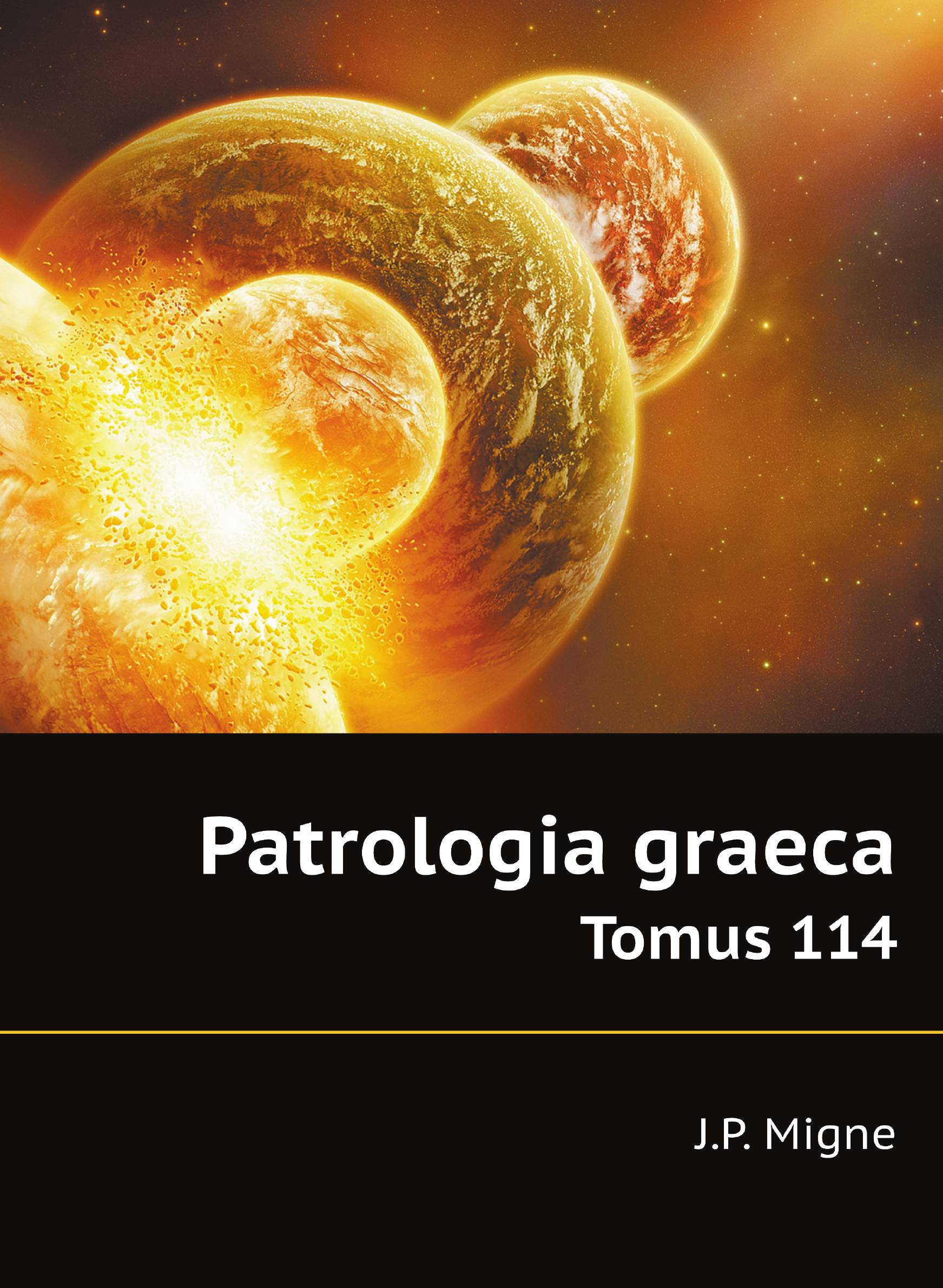 

Patrologia graeca