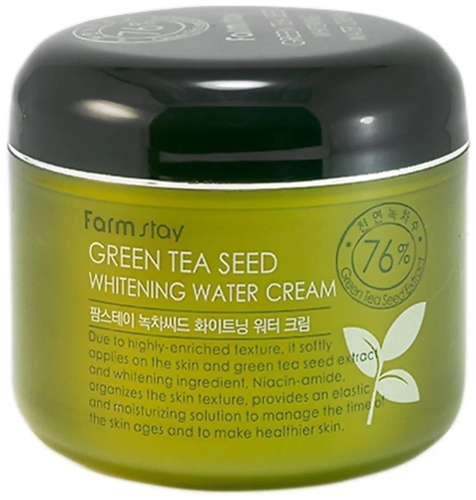 Крем для лица FarmStay Green Tea Seed Whitening Water Cream 100 мл