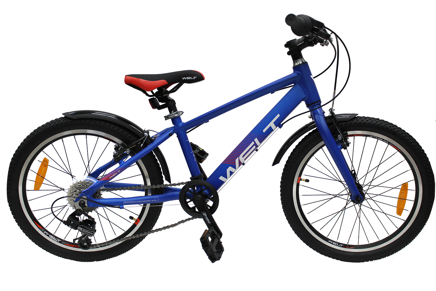 Велосипед Welt Peak 20 R 2021 One Size синий