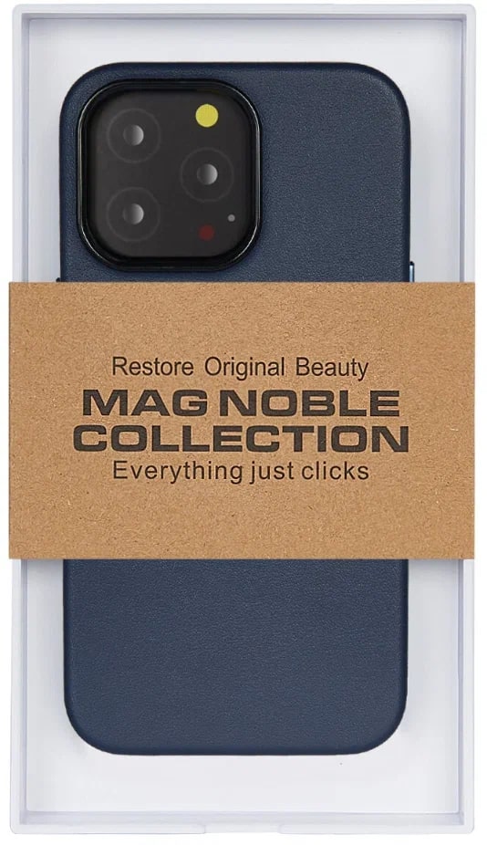 Чехол K-DOO Mag Noble Collection для iPhone 15 Pro - Синий