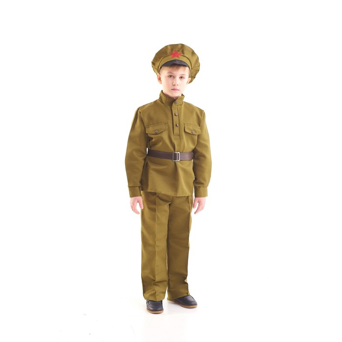 Карнавальный костюм Страна Карнавалия Сержант, 5-7 лет, рост 122-134 см сержант и капитан