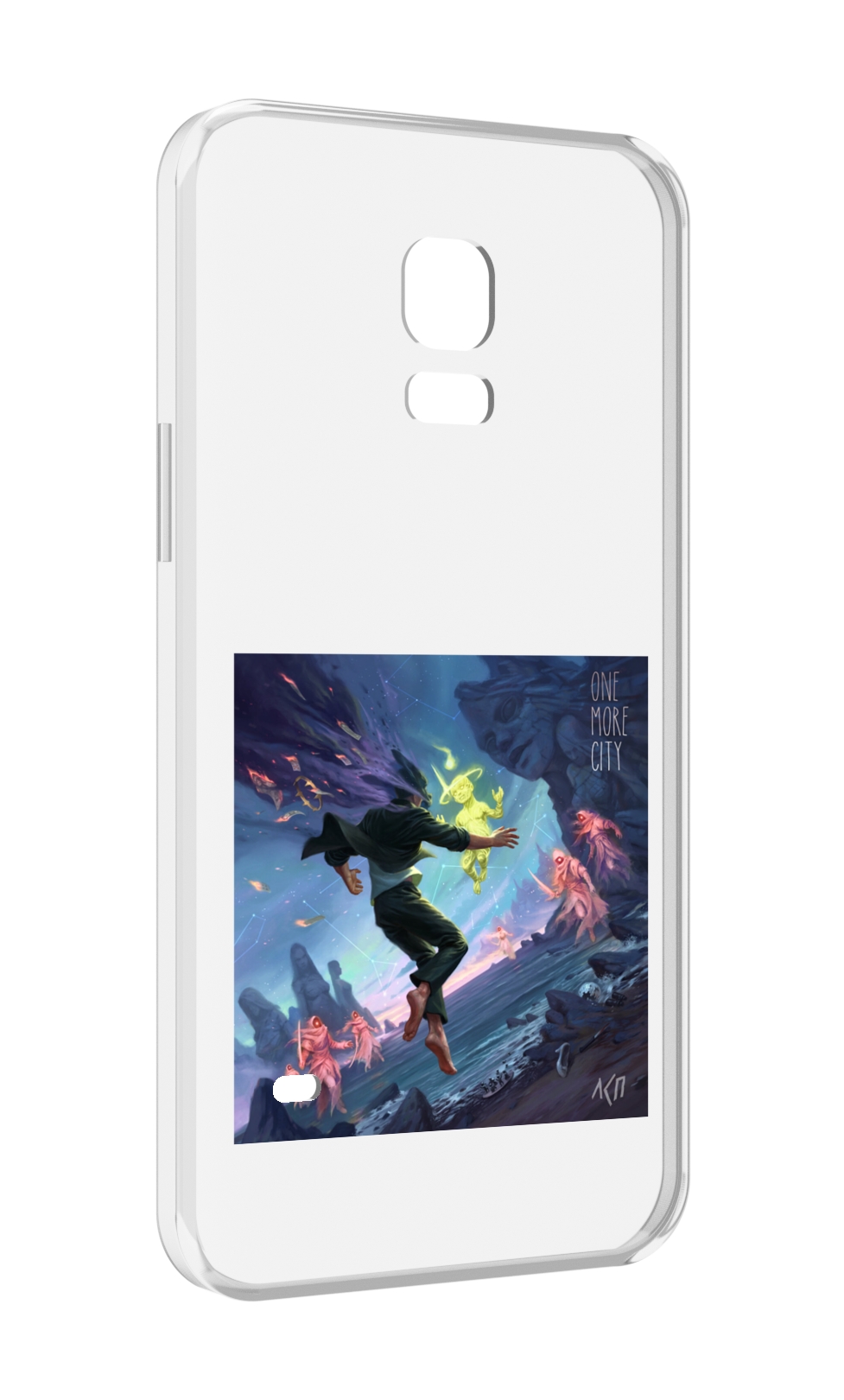 Чехол MyPads One More City ЛСП для Samsung Galaxy S5 mini