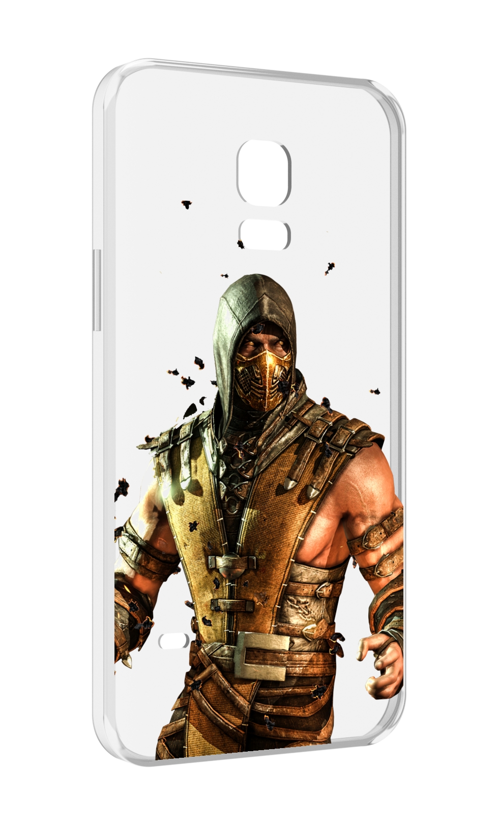 

Чехол MyPads Mortal Kombat scorpion для Samsung Galaxy S5 mini, Прозрачный, Tocco