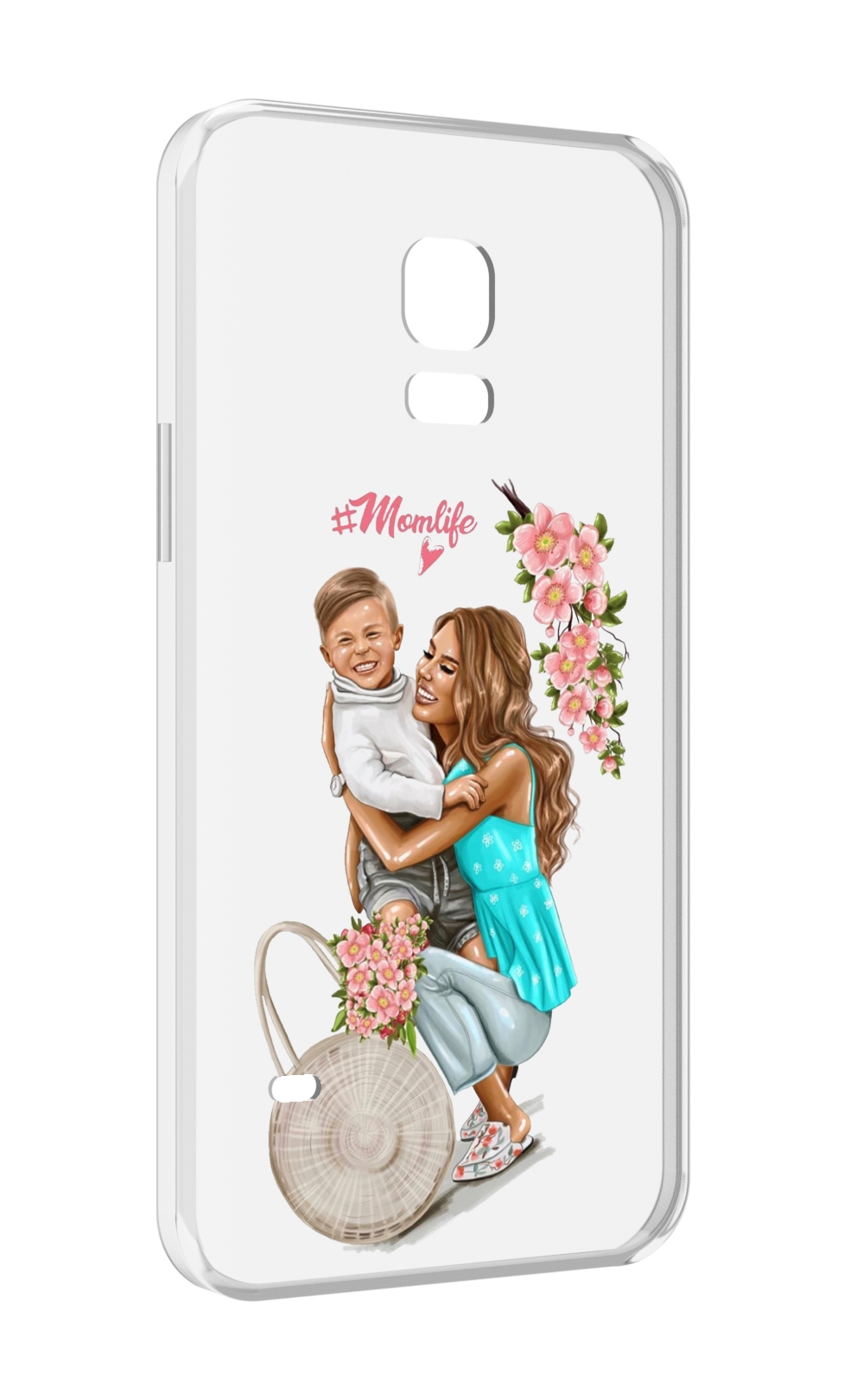 

Чехол MyPads Momlife для Samsung Galaxy S5 mini, Прозрачный, Tocco