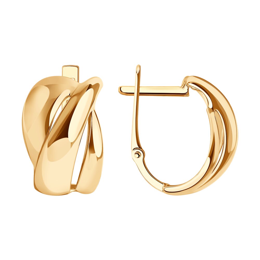 

Серьги из красного золота SOKOLOV 029107, 029107