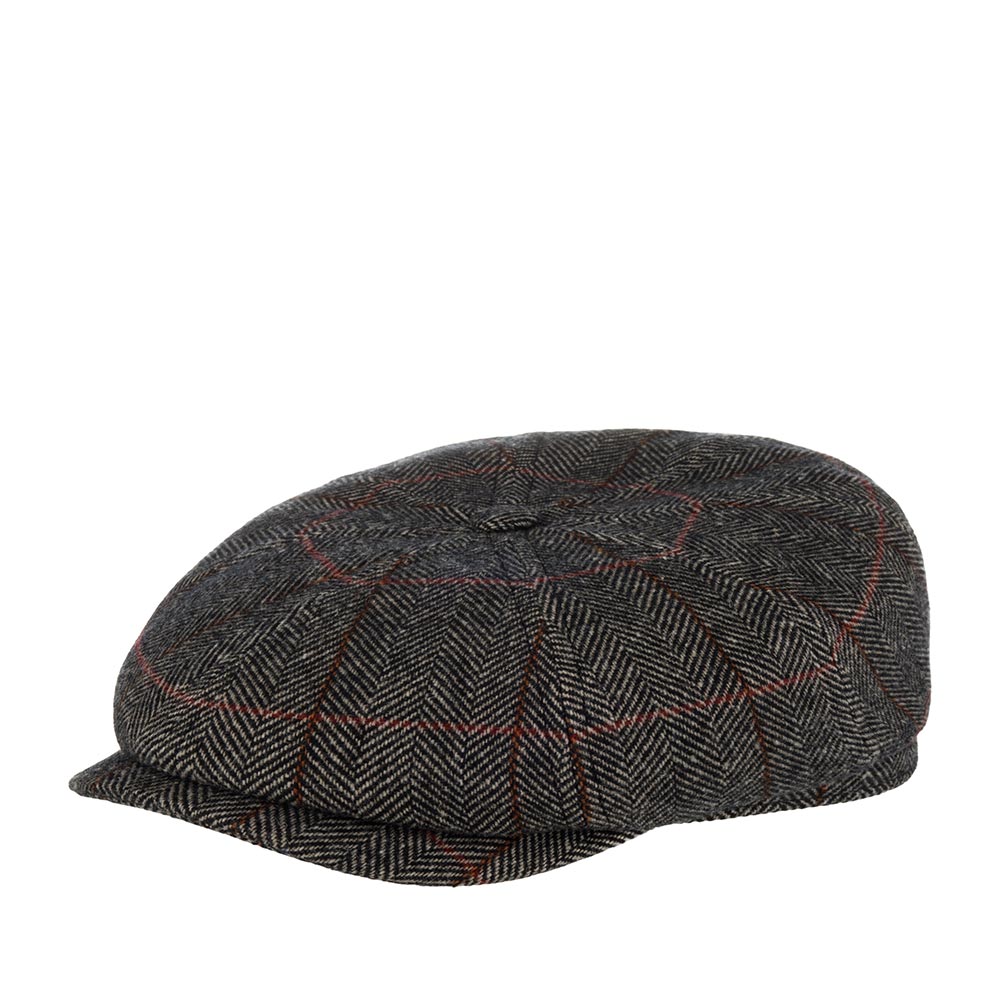 

Кепка восьмиклинка унисекс Stetson 6870501 HATTERAS WOOL коричневая, р, Коричневый, 6870501 HATTERAS WOOL