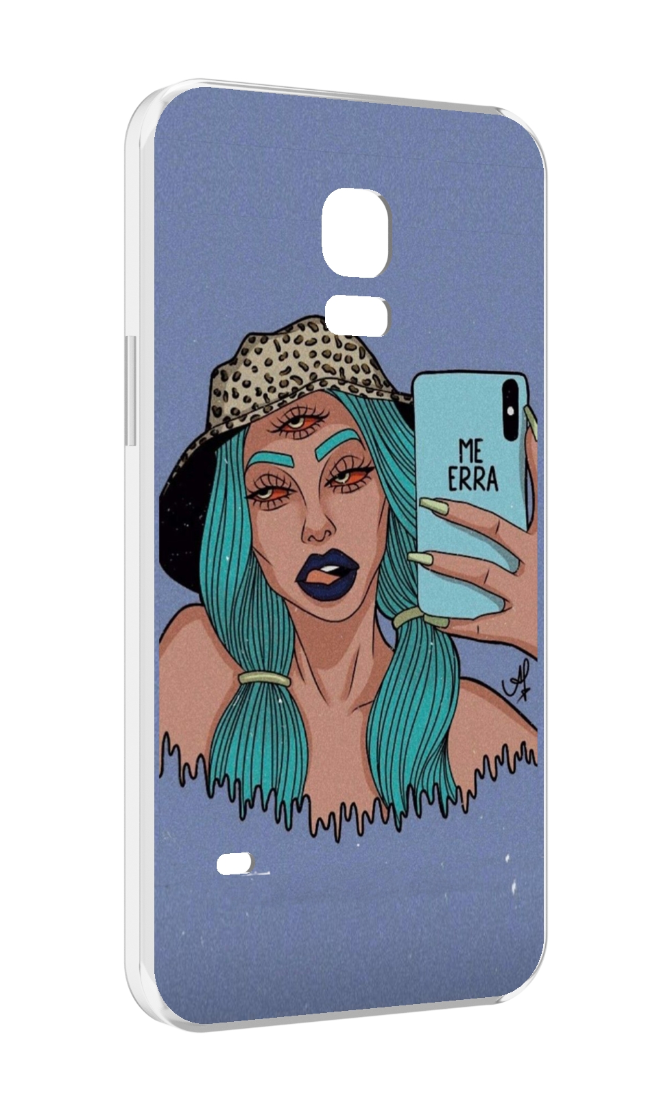 

Чехол MyPads ME Erra женский для Samsung Galaxy S5 mini, Прозрачный, Tocco