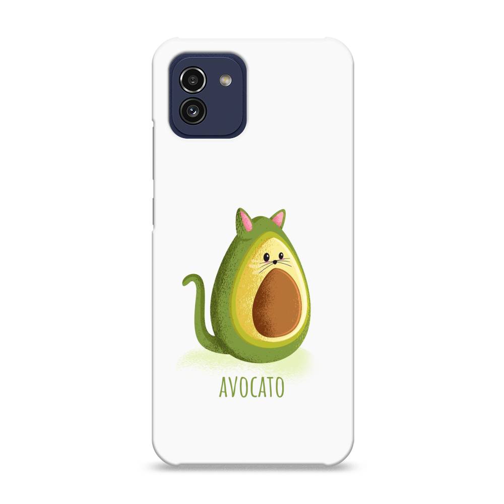 фото Пластиковый чехол "avocato" на samsung galaxy a03 awog