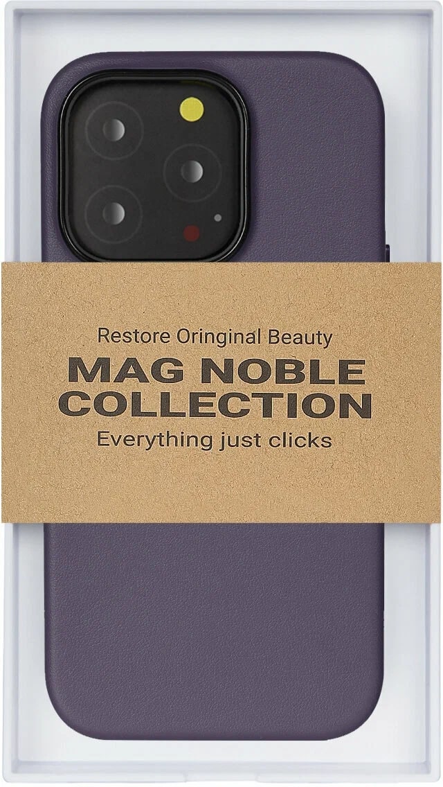 

Чехол K-DOO Mag Noble Collection для iPhone 15 Plus - Фиолетовый
