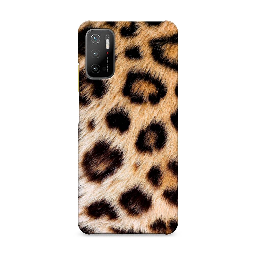 

Пластиковый чехол "Леопардовый принт" на Xiaomi Poco M3 Pro, 311020-2