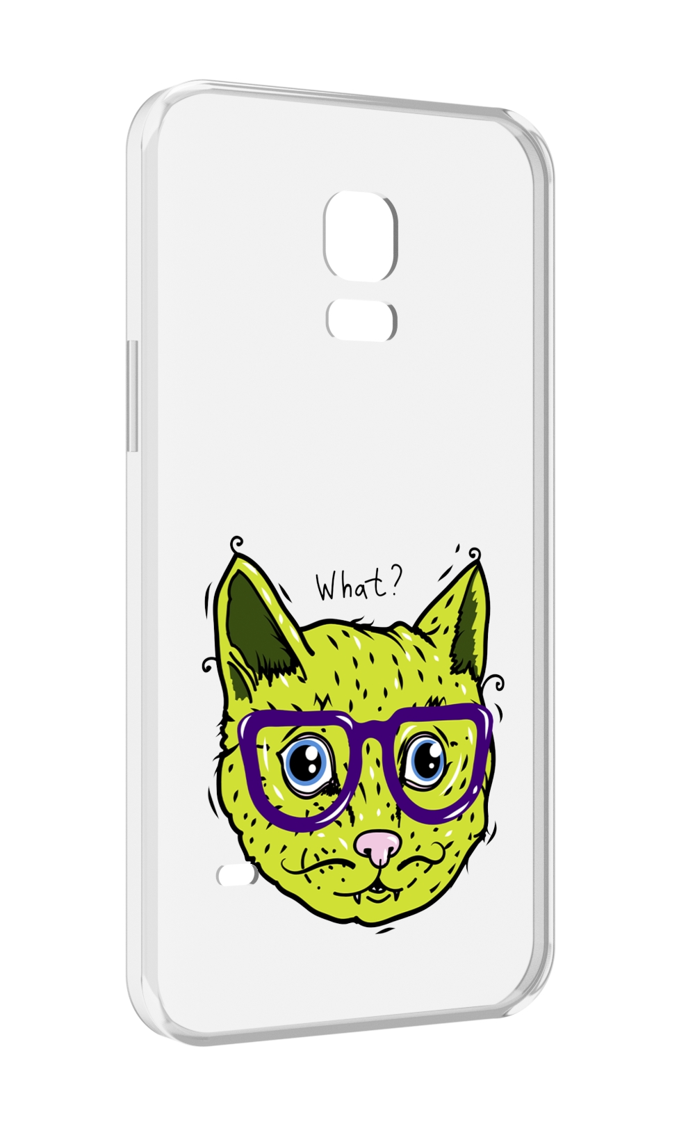 

Чехол MyPads Зеленый кот для Samsung Galaxy S5 mini, Прозрачный, Tocco