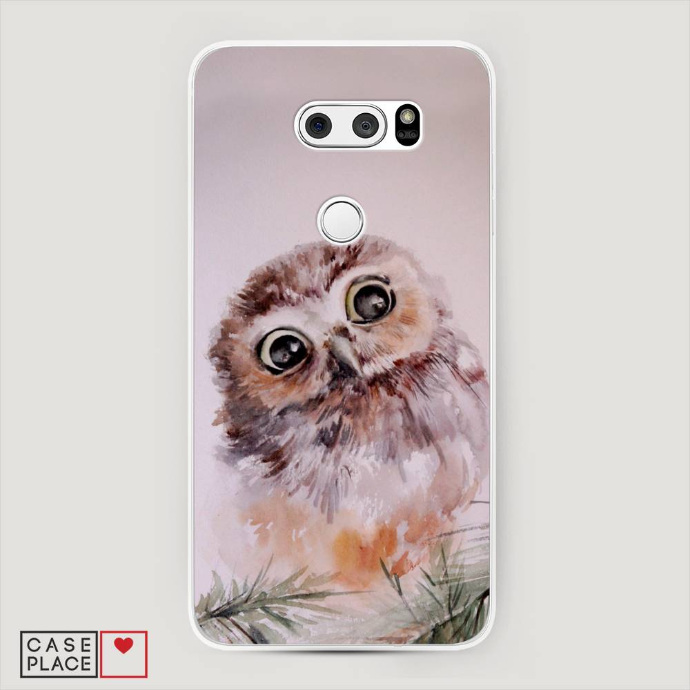 

Чехол Awog на LG V35 ThinQ "Сова на розовом", Розовый;коричневый, 83650-1