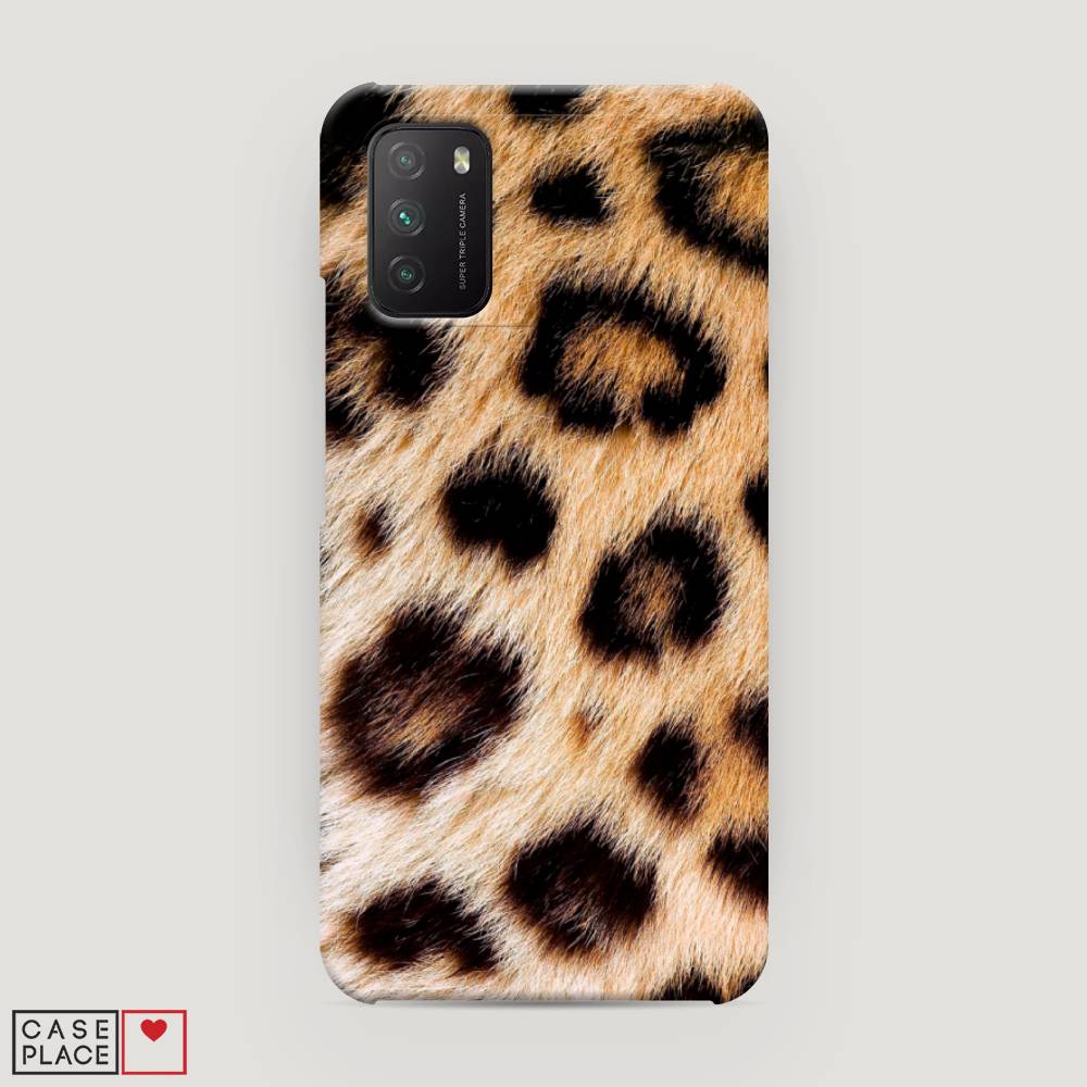 

Пластиковый чехол "Леопардовый принт" на Xiaomi Poco M3, 39520-2