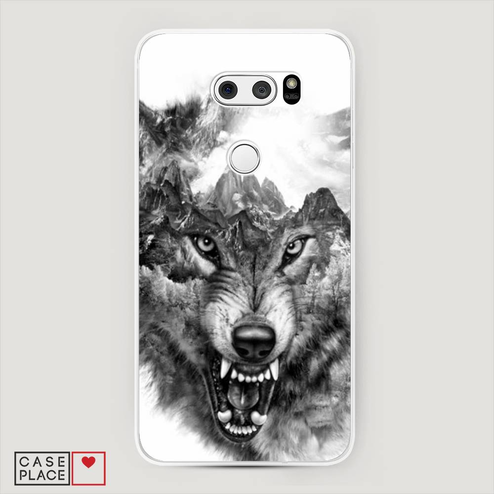 

Чехол Awog "Волк в горах" для LG V35 ThinQ, 83650-1