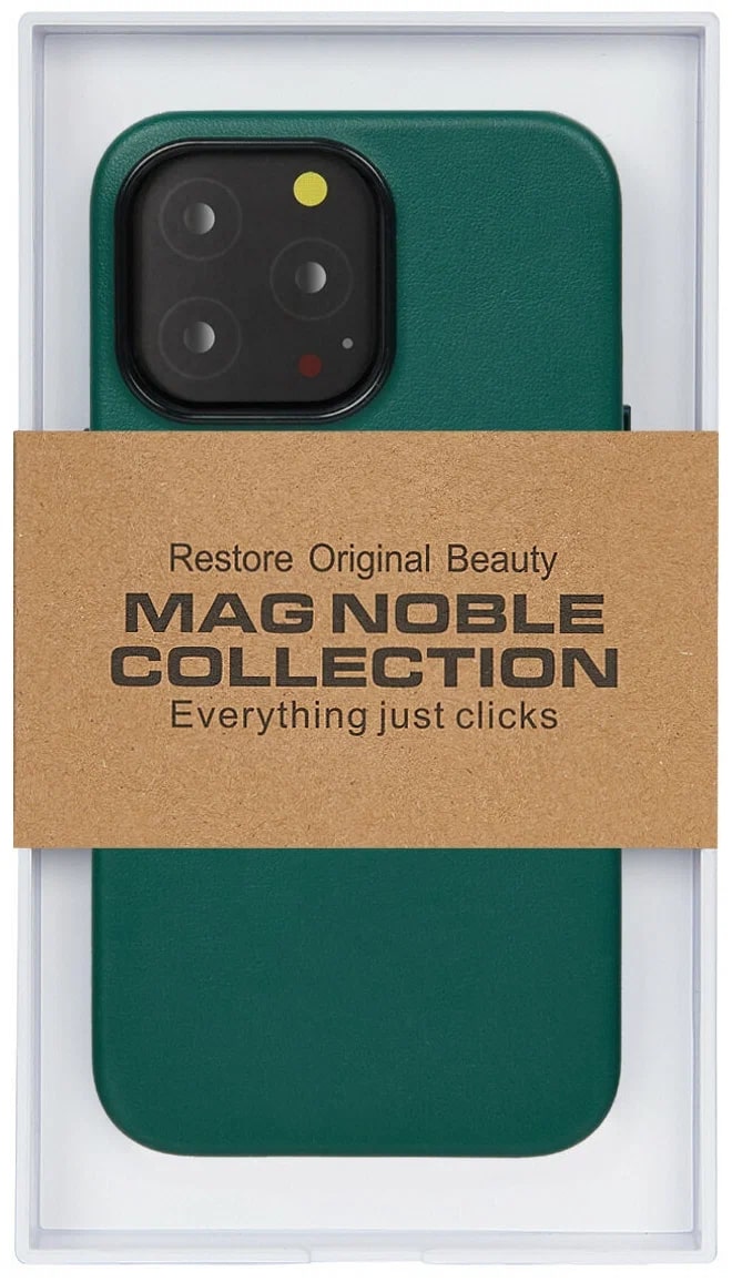 

Чехол K-DOO Mag Noble Collection для iPhone 15 Plus - Зеленый