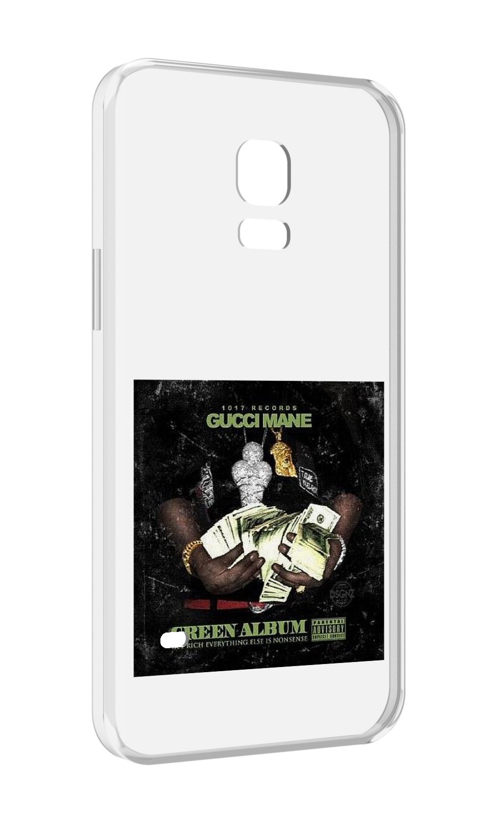 

Чехол MyPads Gucci Mane & Migos - The Green Album для Samsung Galaxy S5 mini, Прозрачный, Tocco