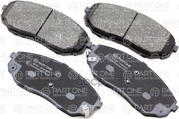 

Колодки тормозные дисковые пер. KIA Sorento 02- PART-ONE 1BP291