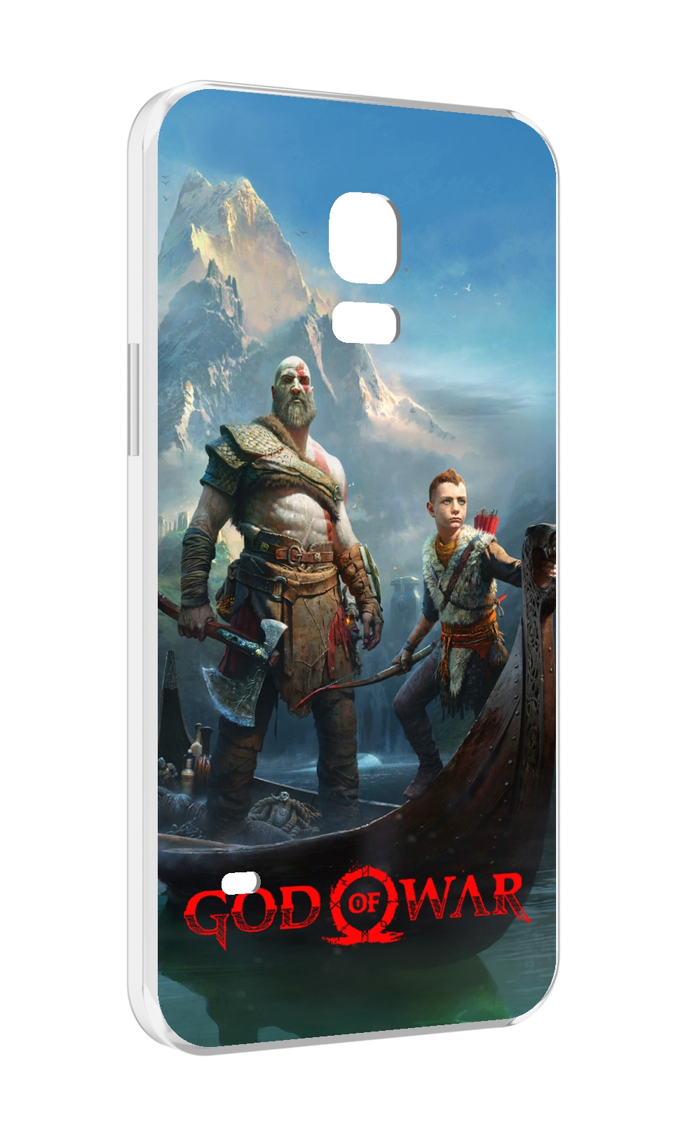 

Чехол MyPads God Of War Кратос Атрей для Samsung Galaxy S5 mini, Прозрачный, Tocco