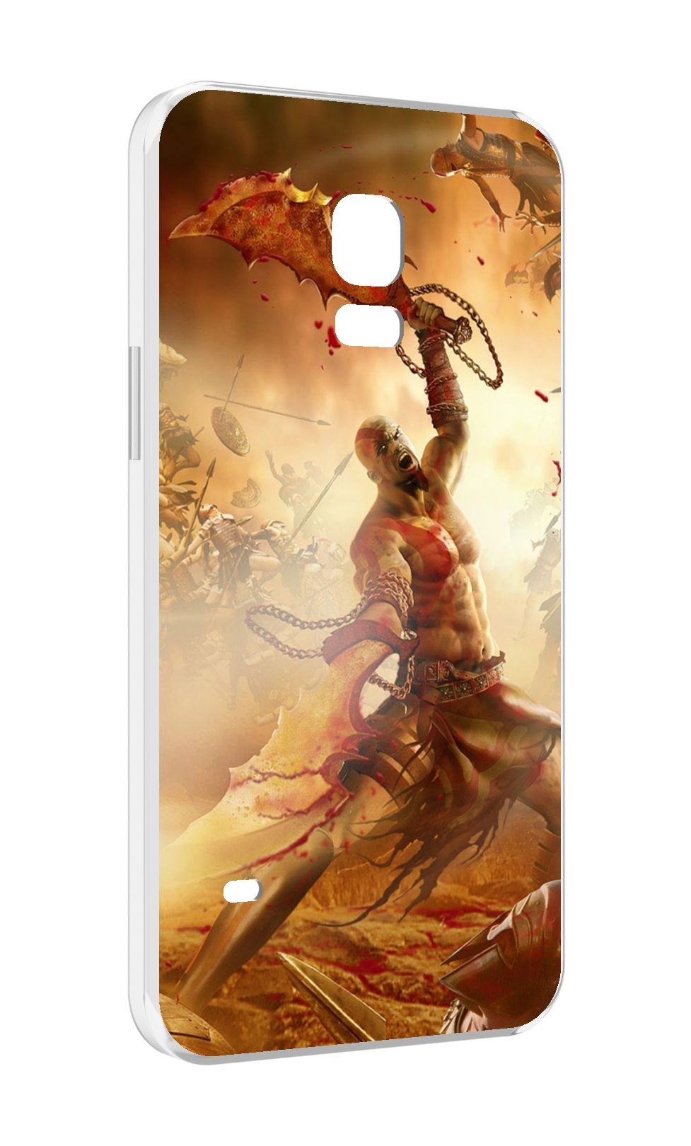 

Чехол MyPads God Of War III для Samsung Galaxy S5 mini, Прозрачный, Tocco