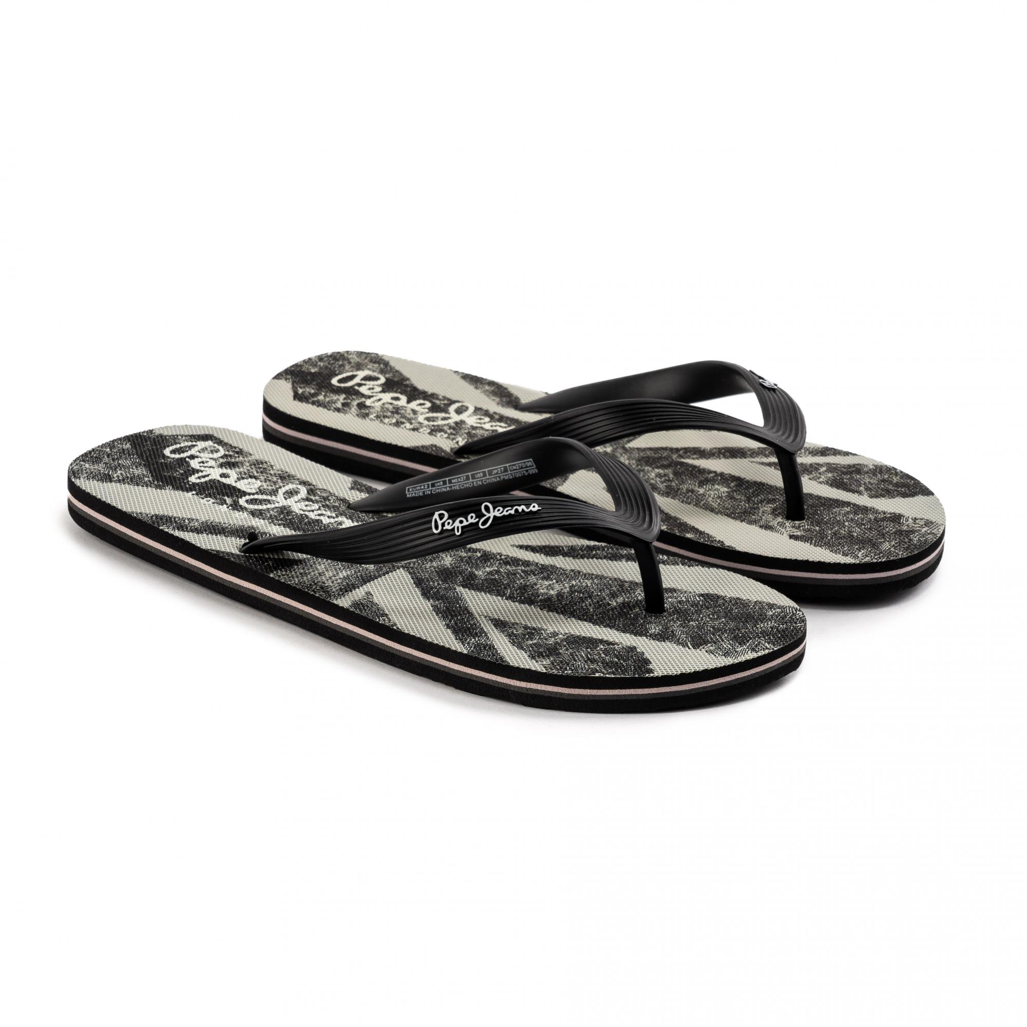 фото Вьетнамки мужские pepe jeans hawi ian pms70075 черные 45 eu