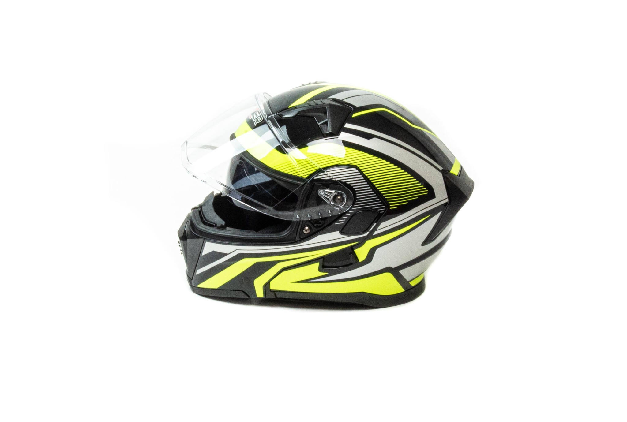 

Шлем мото модуляр HIZER J5906 (S) #1 black/neon yellow (2 визора)