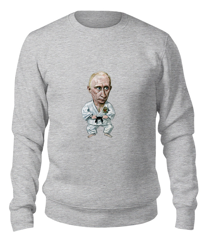 

Свитшот унисекс Printio Charlie chaplin серый 2XL, Charlie chaplin