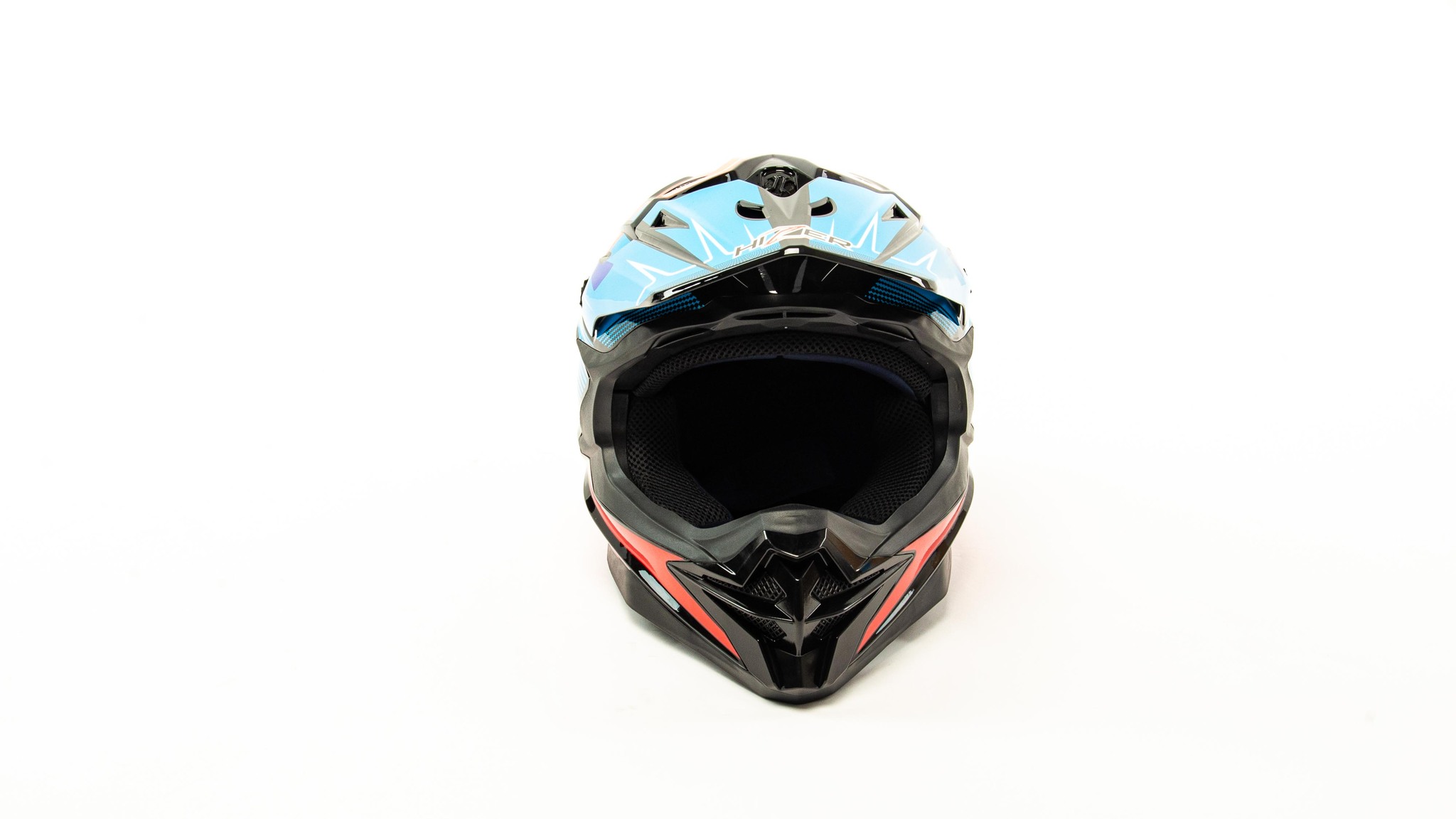 

Шлем мото кроссовый HIZER J6803 (XL) #3 BLACK/BLUE