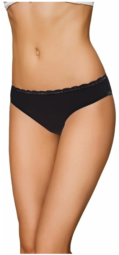 

Трусы женские Sisi SI5403 brasiliana черные 50 RU, Черный, SI5403 brasiliana