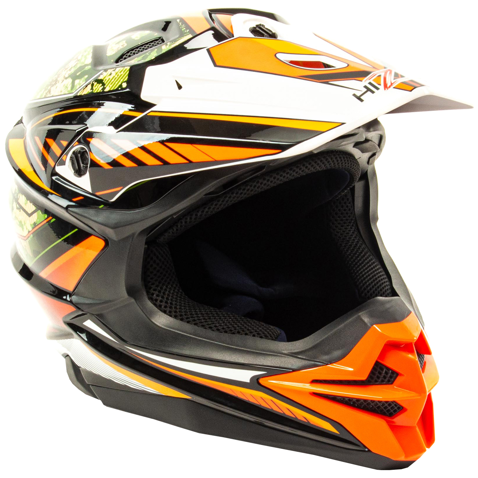 

Шлем мото кроссовый HIZER J6803 (M) #5 BLACK/GREEN/ORANGE