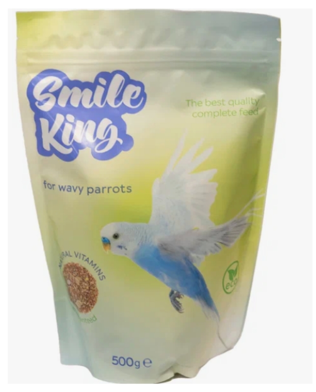 Корм Smile King для волнистых попугайчиков, 500 г