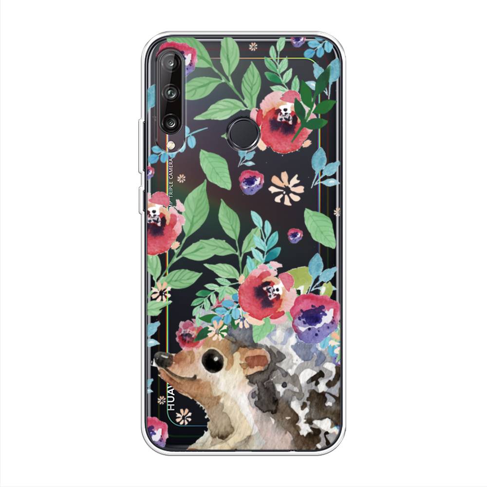 

Чехол Awog на Huawei Y7p "Ежик в цветах акварель", Розовый;зеленый;коричневый, 6103350-2