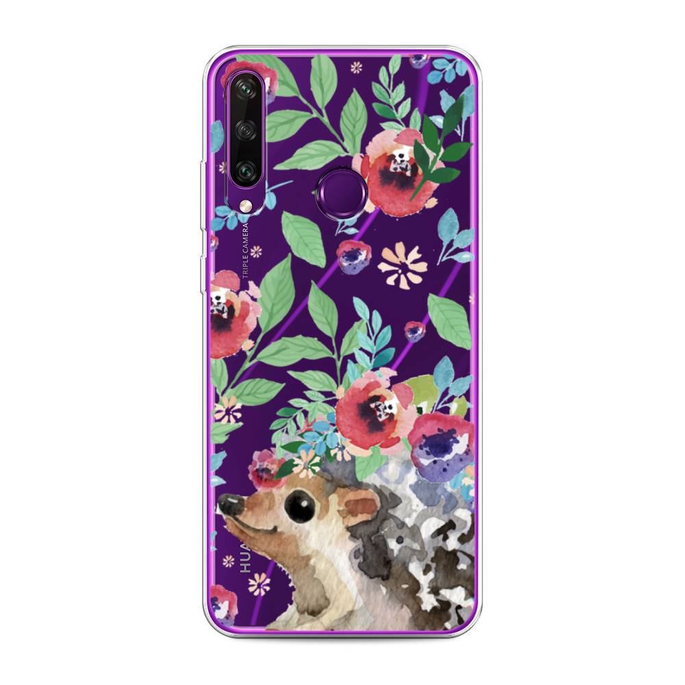 

Чехол Awog на Huawei Y6p "Ежик в цветах акварель", Розовый;зеленый;коричневый, 6103250-2