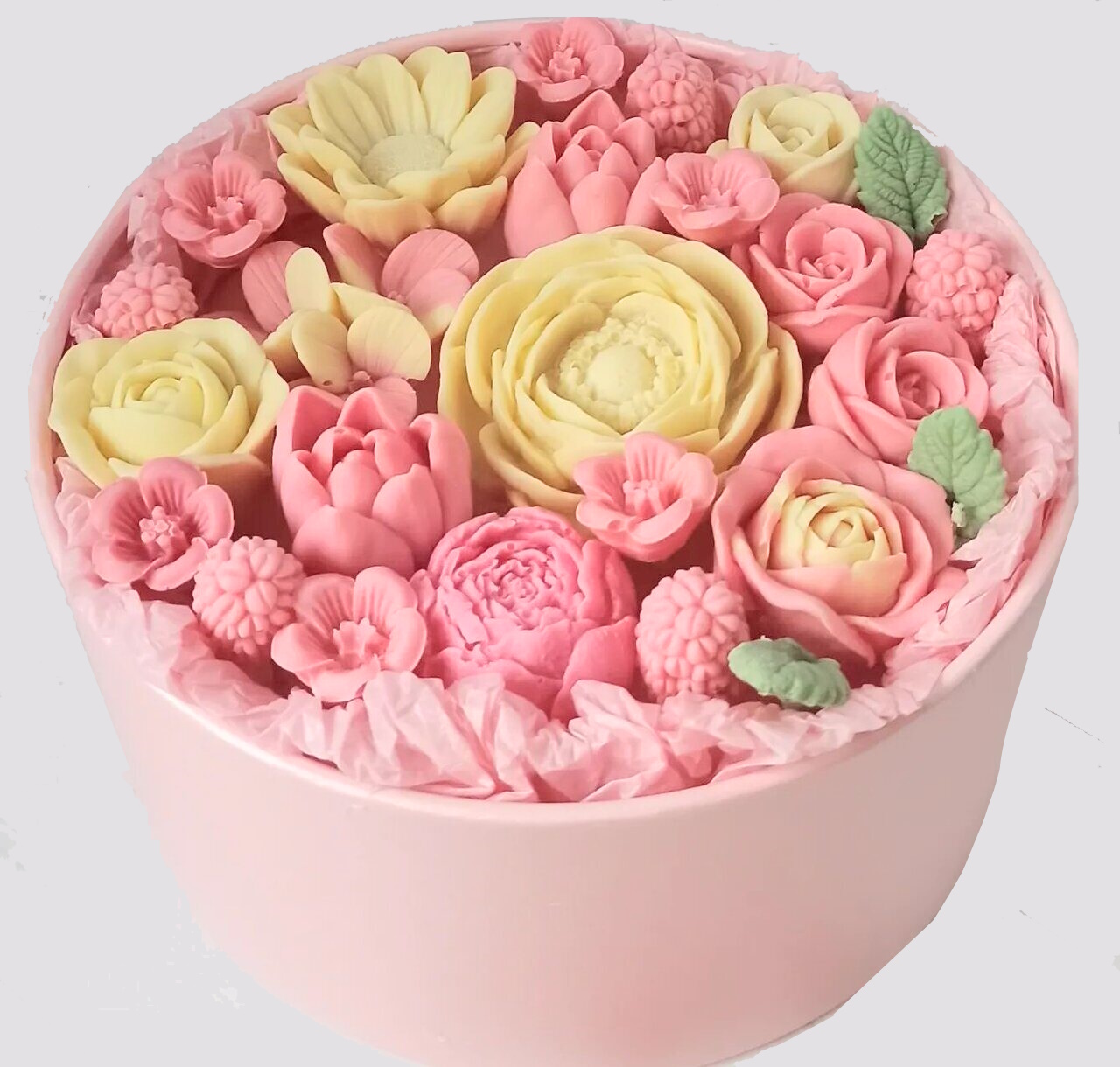 

Шоколадный букет цветов ShokoTrendy в коробке, 432 г