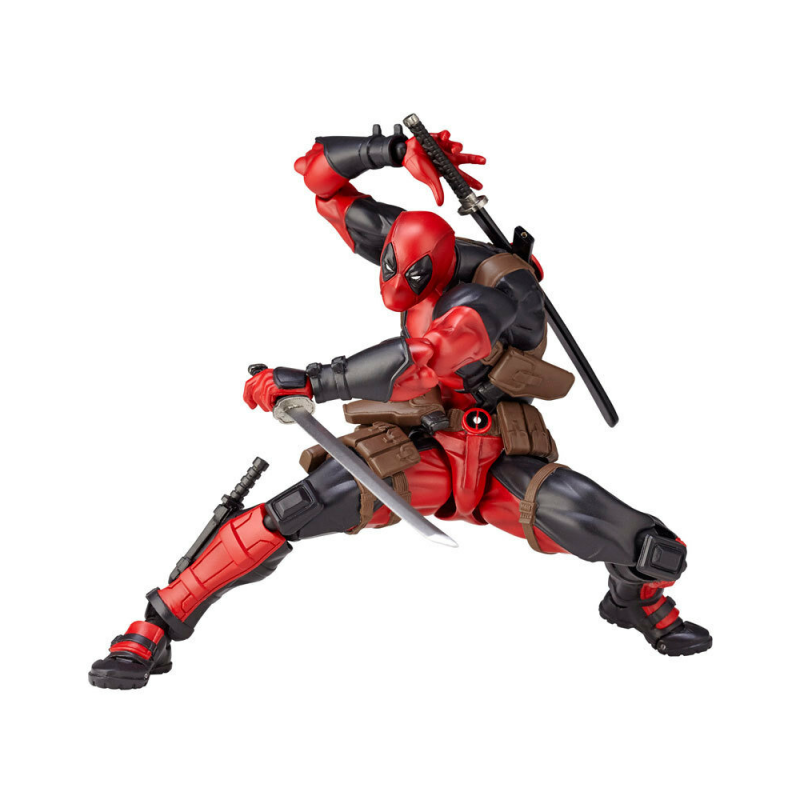 фото Фигурка deadpool revoltech дэдпул с аксессуарами 16 см 102550