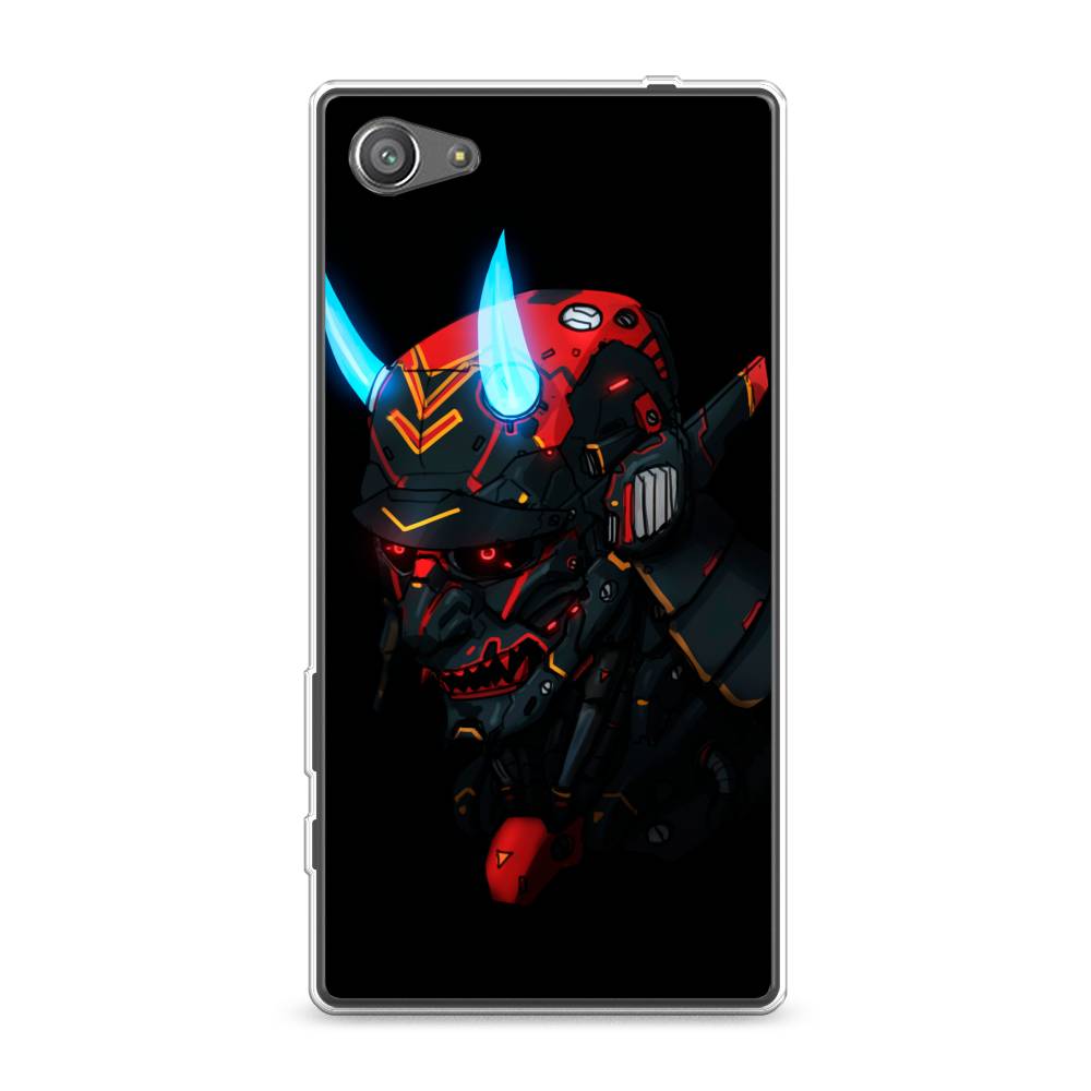 

Чехол Awog на Sony Xperia Z5 compact "Неоновый самурай", Разноцветный, 52250-6