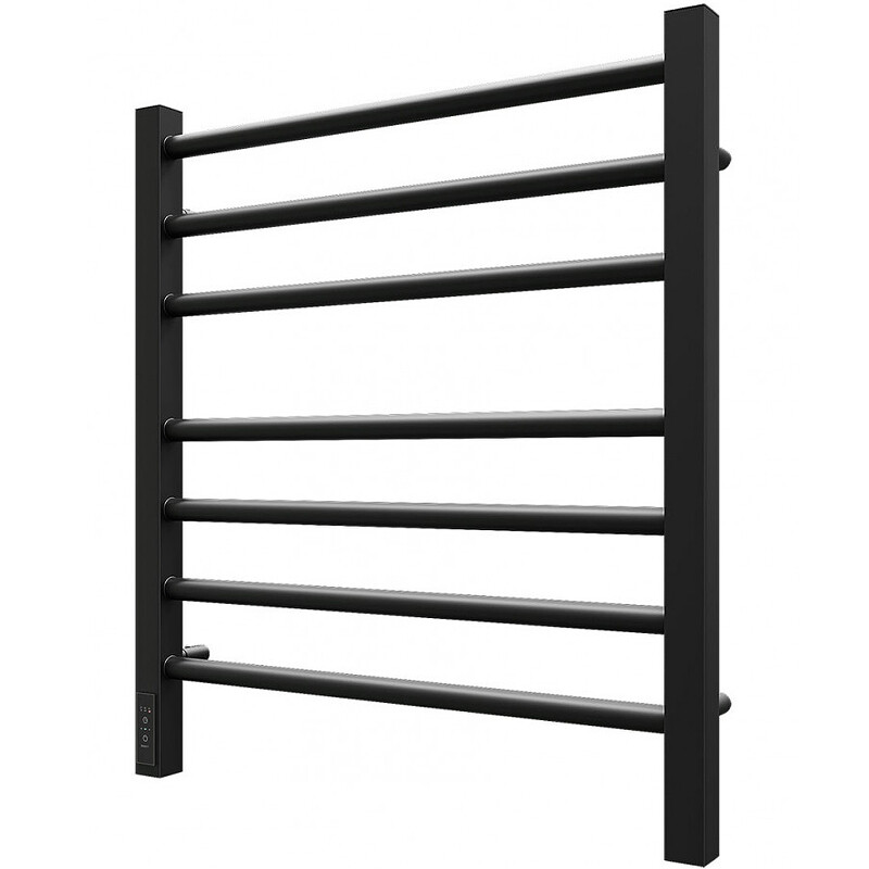 

Полотенцесушитель электрический Point PN70756W П7 500x600, диммер слева, белый