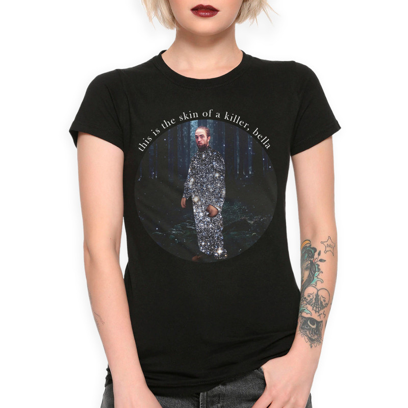 

Футболка женская Dream Shirts Роберт Паттинсон черная XS, Черный, "Роберт Паттинсон"