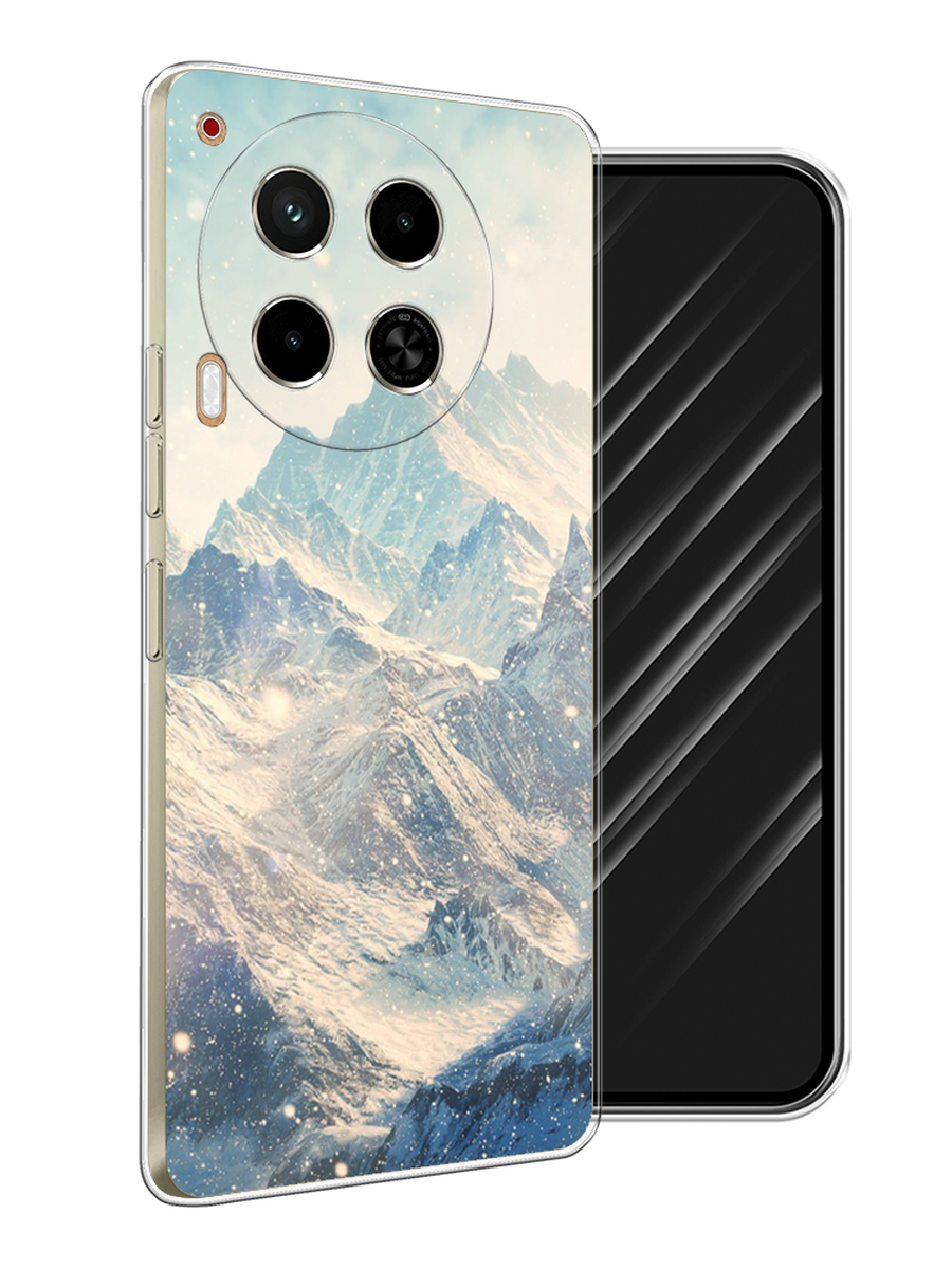 

Чехол Awog на Tecno Camon 30 4G "Горы 4", Бирюзовый, 305650-1
