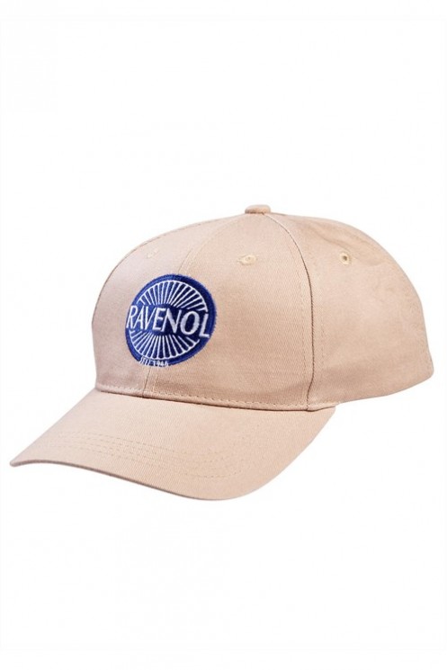 

Бейсболка унисекс RAVENOL 1520217-001-02-os бежевая, Бежевый, 1520217-001-02-os
