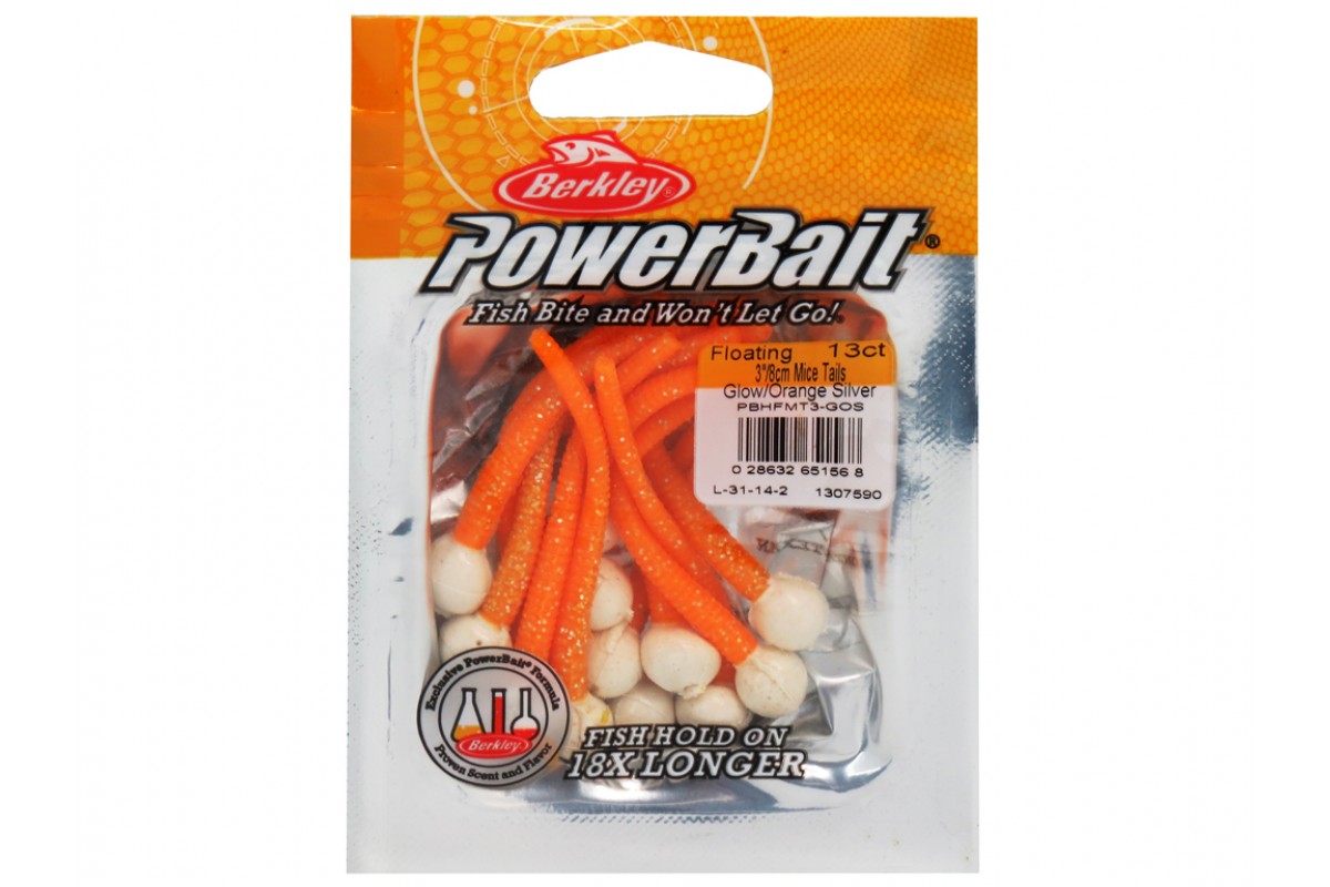 

Силиконовая приманка Takara Mice Tail 75 мм, glow orange/sliver, 1 шт., Разноцветный, Mice Tail