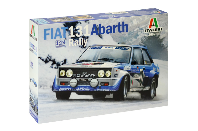 фото Сборная модель italeri 1/24 автомобиль fiat 131 abarth rally 3662