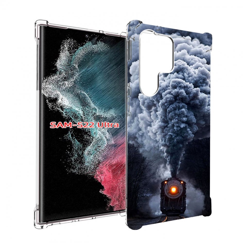 

Чехол MyPads Паровоз для Samsung Galaxy S23 Ultra, Прозрачный, Tocco